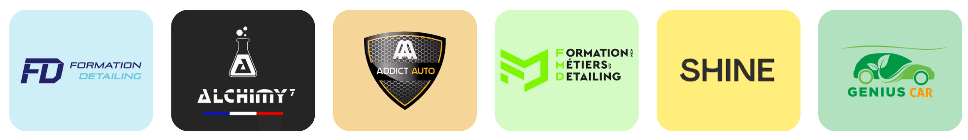 Logos et offres des partenaires pour les utilisateurs d'Octav